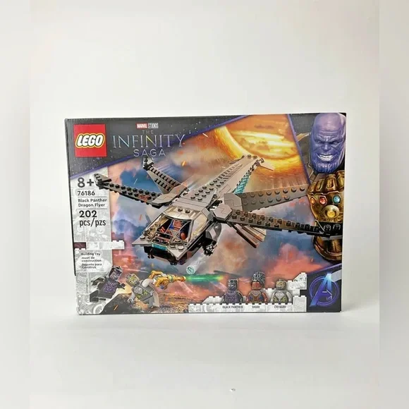 Lego Toys Lego The Infinity Saga Black Panther Dragon Flyer